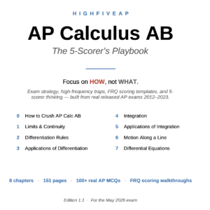 AP Calculus AB Exam Rescue Pack